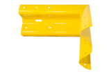 Eckwinkel innen 90° Gelb mit A-Profil für Leitplanken w.l. 380 mm 