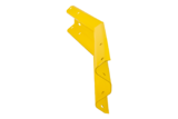 Eckwinkel innen 22,5° Gelb mit A-Profil für Leitplanken w.l. 538 mm 