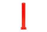 Rammschutz-Poller 159x4,5x1200 mm. auf Betonboden rot