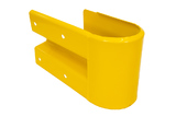 Kopfstück B-Profil für Leitplanken m.L. 400 mm. - gelb -