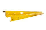 Leitplanke Typ A thvz. w.l. 4000 mm, bis zu. 4300 mm. Gelb RAL 1023 - 1-Seitig (Vorderseite)