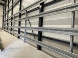 Beschermingsrail type b 4-hoog met voetplaten