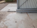 Beschermingsrail Type B 1-hoog 450mm op voetplaat
