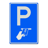 Verkehrszeichen BW112 Bezahltes Parken