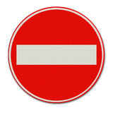 Verkehrszeichen C2 Einbahnstraße