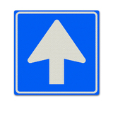Verkehrszeichen C3  Einbahnstraße