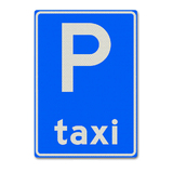 Verkehrszeichen E5 -Parkeergelegenheid voor taxi's
