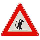 Verkehrszeichen J34 - Unfallwarnung