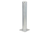 Rammschutz-Poller 114x3,6x750 mm. auf Betonboden verzinkt