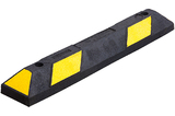 Bodenschwelle gelb-schwarz Einfach 900x150x100 mm.
