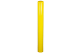 Absperrpoller 219x4,5x2000 mm. im Erdreich gelb